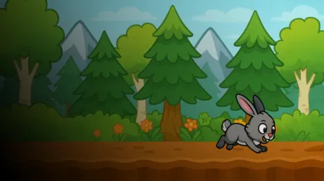 Portada de Rabbit Run Carrot Hunt