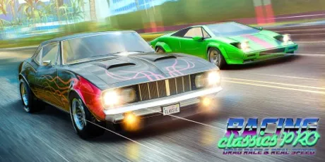 Portada de Racing Classics PRO: Drag Race & Real Speed