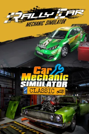Portada de Rally Car Mechanic x Car Mechanic Simulator