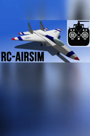 Portada de RC-AirSim - RC Model Airplane Flight Simulator