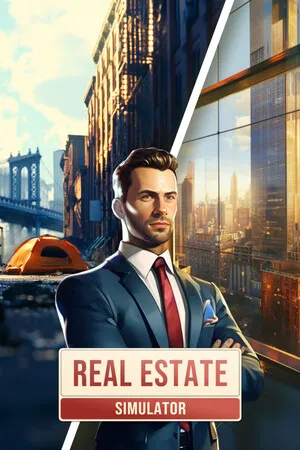 Portada de REAL ESTATE Simulator - FROM BUM TO MILLIONAIRE