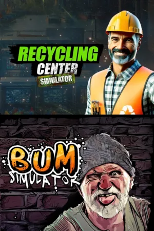 Portada de Recycling Center Simulator & Bum Simulator
