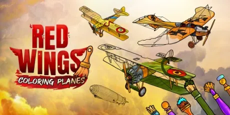 Portada de Red Wings: Coloring Planes