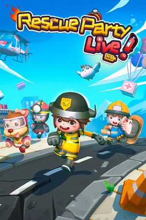 Portada de Rescue Party: Live!