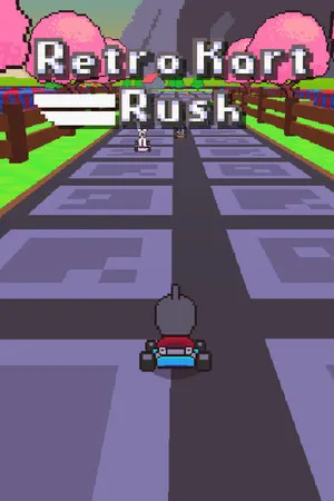 Portada de Retro Kart Rush