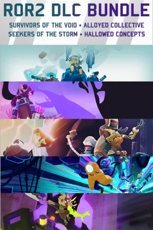 Portada de Risk of Rain 2 + Survivors of the Void + Seekers of the Storm+ Alloyed Collective + Hallowed Concepts para XBOX Series X|S