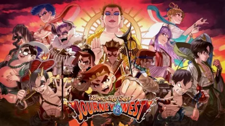 Portada de River City Saga: Journey to the West