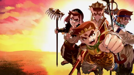 Portada de River City Saga: Viaje al Oeste