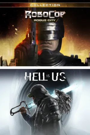 Portada de RoboCop: Rogue City Collection + Hell is Us