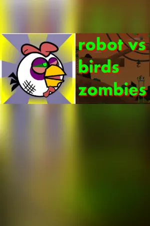 Portada de Robot vs Birds Zombies
