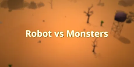 Portada de Robot vs Monsters