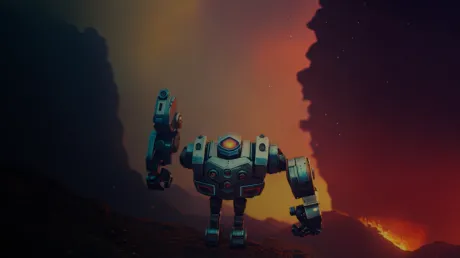 Portada de Robot War Mars Invasion