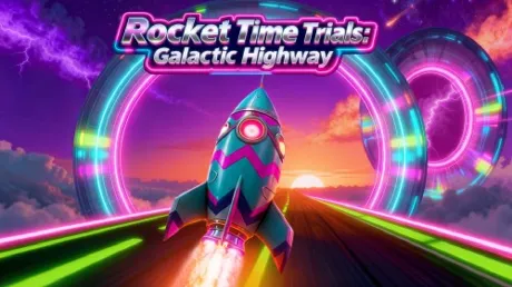Portada de Rocket Time Trials: Galactic Highway