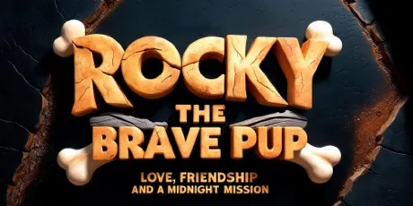 Portada de Rocky the Brave Pup: Love, Friendship and a Midnight Mission