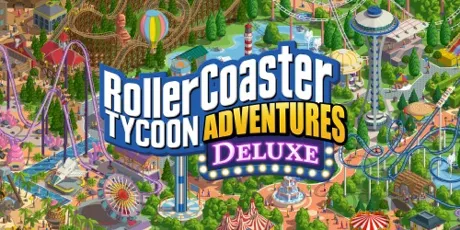 Portada de RollerCoaster Tycoon Adventures Deluxe