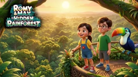Portada de Romy & Max and the Hidden Rainforest