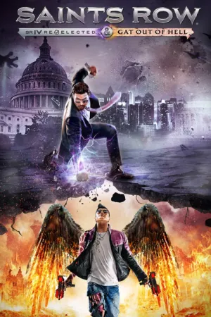 Portada de Saints Row IV: Re-Elected & Gat out of Hell