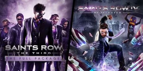 Portada de Saints Row: The Big Purple Package