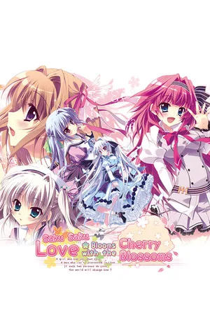 Portada de Saku Saku: Love Blooms with the Cherry Blossoms