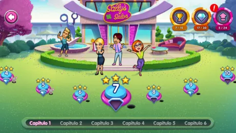 Captura de Sally's Salon: Kiss & Make-Up