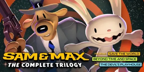 Portada de Sam & Max: The Complete Trilogy