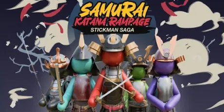 Portada de Samurai Katana Rampage Stickman Saga
