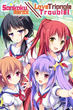 Portada de Sankaku Renai: Love Triangle Trouble