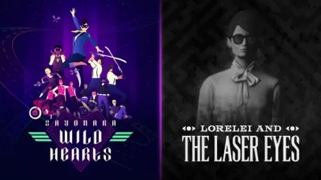 Portada de Sayonara Wild Hearts + Lorelei and the Laser Eyes Bundle