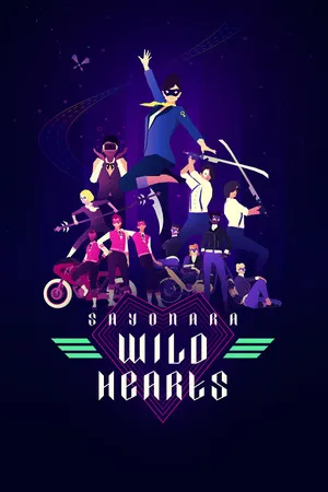 Portada de Sayonara Wild Hearts