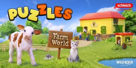 Portada de schleich® Puzzles FARM WORLD