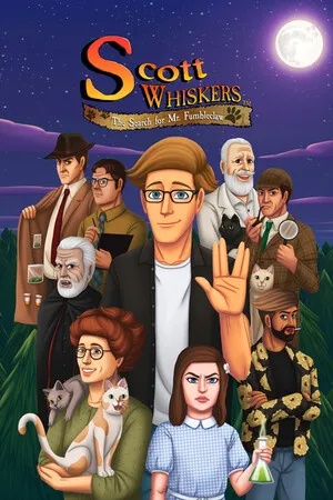 Portada de Scott Whiskers in: the Search for Mr. Fumbleclaw
