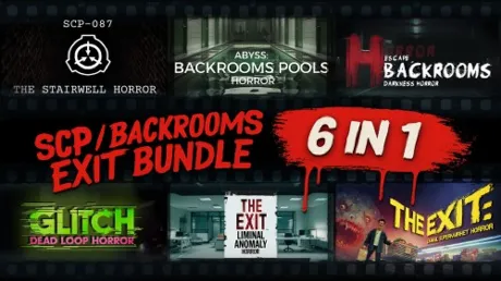 Portada de SCP / Backrooms / Exit Bundle 6 in 1