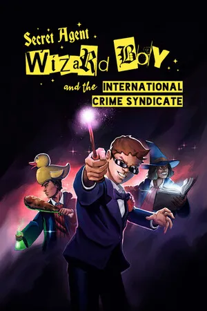 Portada de Secret Agent Wizard Boy