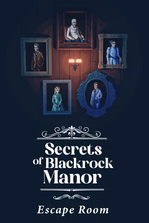 Portada de Secrets of Blackrock Manor - Escape Room