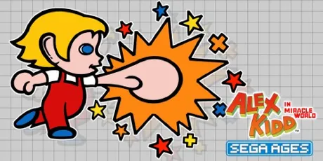 Portada de SEGA AGES Alex Kidd in Miracle World