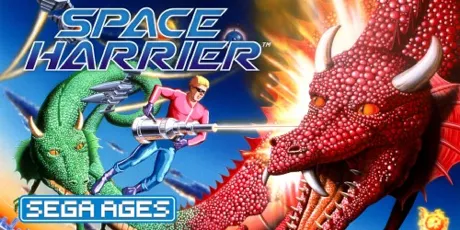 Portada de SEGA AGES Space Harrier