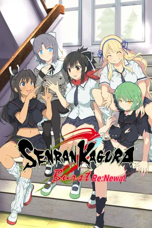 Portada de SENRAN KAGURA Burst Re:Newal