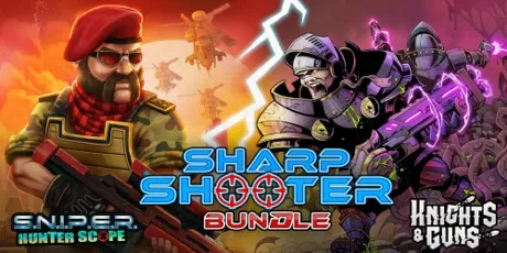 Portada de Sharp Shooter Bundle: S.N.I.P.E.R Hunter Scope + Knights & Guns