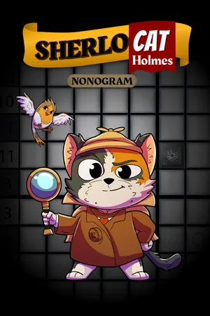 Portada de SherloCAT Holmes Nonogram