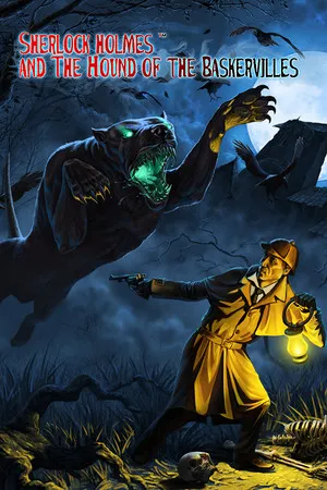 Portada de Sherlock Holmes and The Hound of The Baskervilles