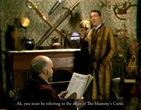 Captura de Sherlock Holmes Consulting Detective: The Case of the Mummy's Curse