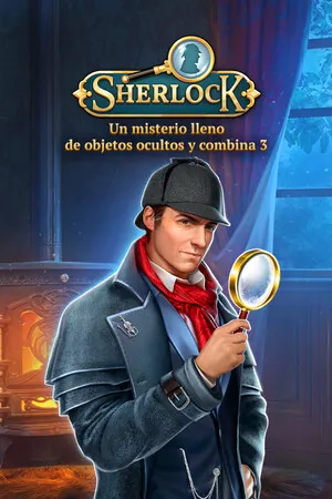 Portada de Sherlock Holmes: un misterio lleno de objetos ocultos y combina 3