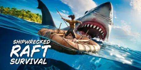Portada de Shipwrecked Raft Survival