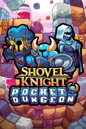 Portada de Shovel Knight Pocket Dungeon