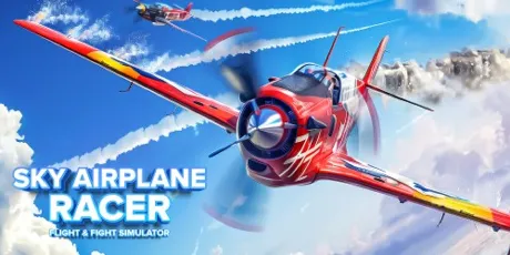 Portada de Sky Airplane Racer: Flight & Fight Simulator
