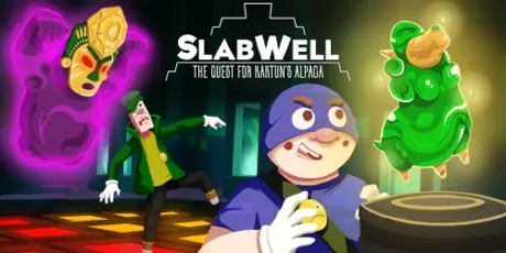 Portada de SlabWell: The Quest For Kaktun's Alpaca