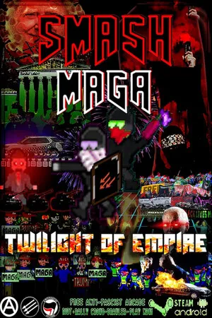 Portada de Smash MAGA! Trump Zombie Apocalypse: Twilight of Empire