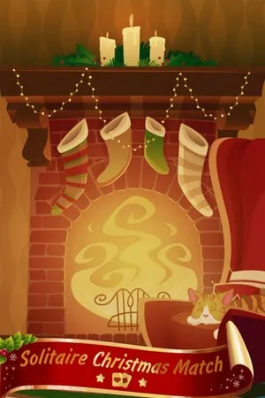 Portada de Solitaire Christmas. Match 2 Cards