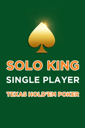 Portada de Solo King - Juego Sencillo: Póquer Texas Hold'em
