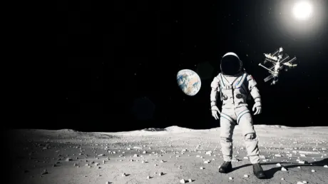Portada de Space Explorers : Lunar Mission